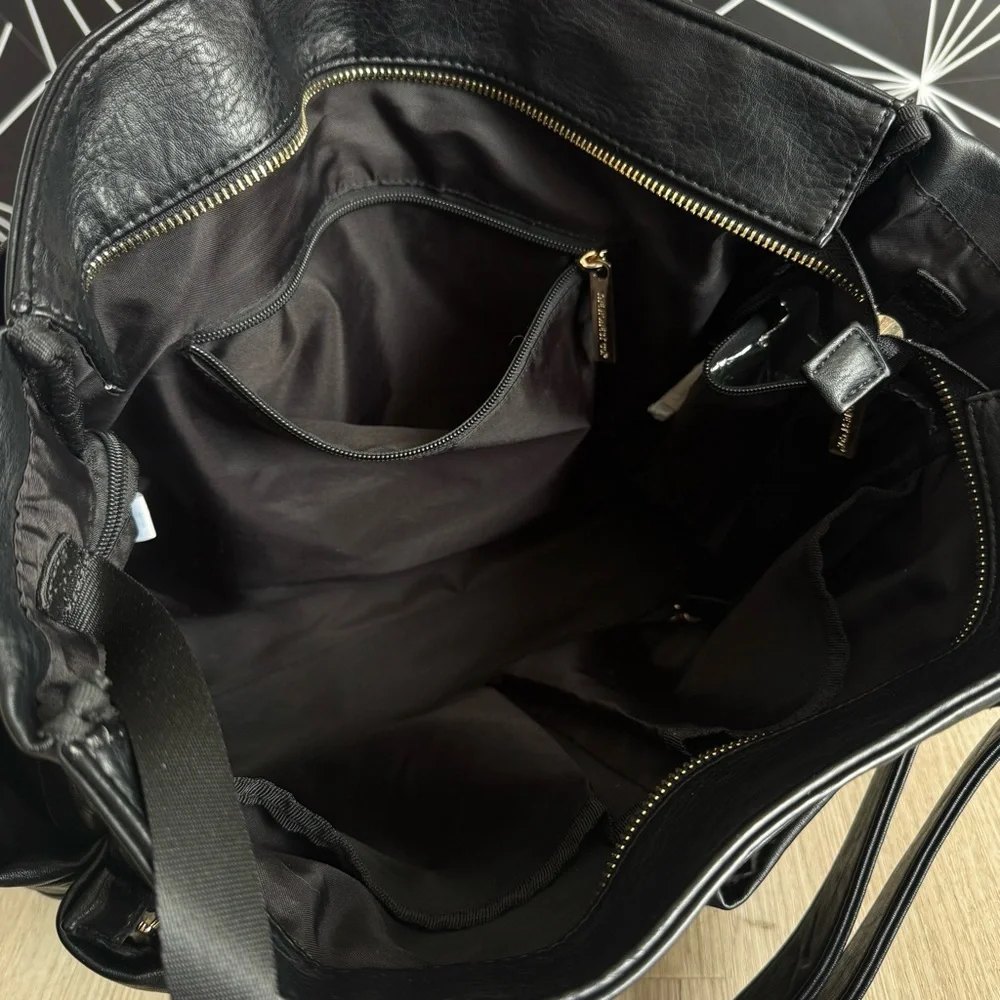 The Honest Company Everything' Faux Leather Diaper Bag